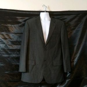 caravelli fabric 44l 38W  blazer black pinstripe